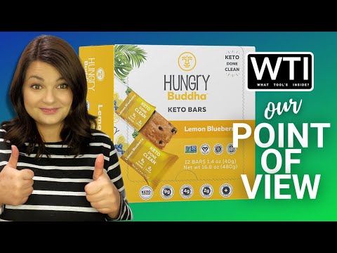 Hungry Buddha Keto Bars - WTI product video review