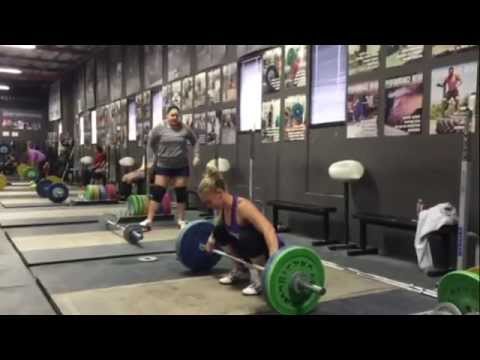 Chelsea Power Snatch 78 kg (172 lbs) at 66 kg bodyweight