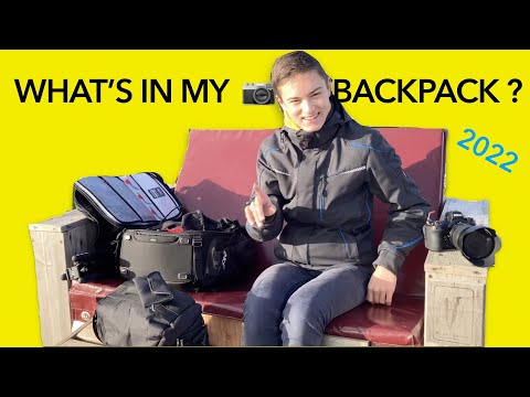 Was habe ich in meinem Kamerarucksack 2022?