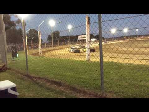Rosedale speedway rollover