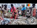 Biggest Fish Market In Douala Youpwe Fish Market Bonapriso Douala Cameroun Central Africa