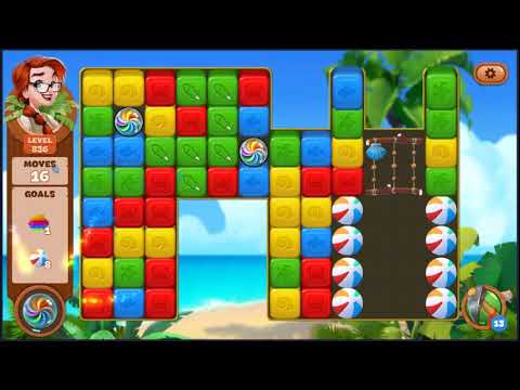Lost Island Blast Adventure Level 836 - NO BOOSTERS 🏝️ | SKILLGAMING ✔️