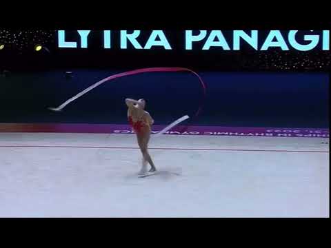 Panagiota Lytra GRE Ribbon AA FINAL EUROPEAN CHAMPIONSHIPS 2023
