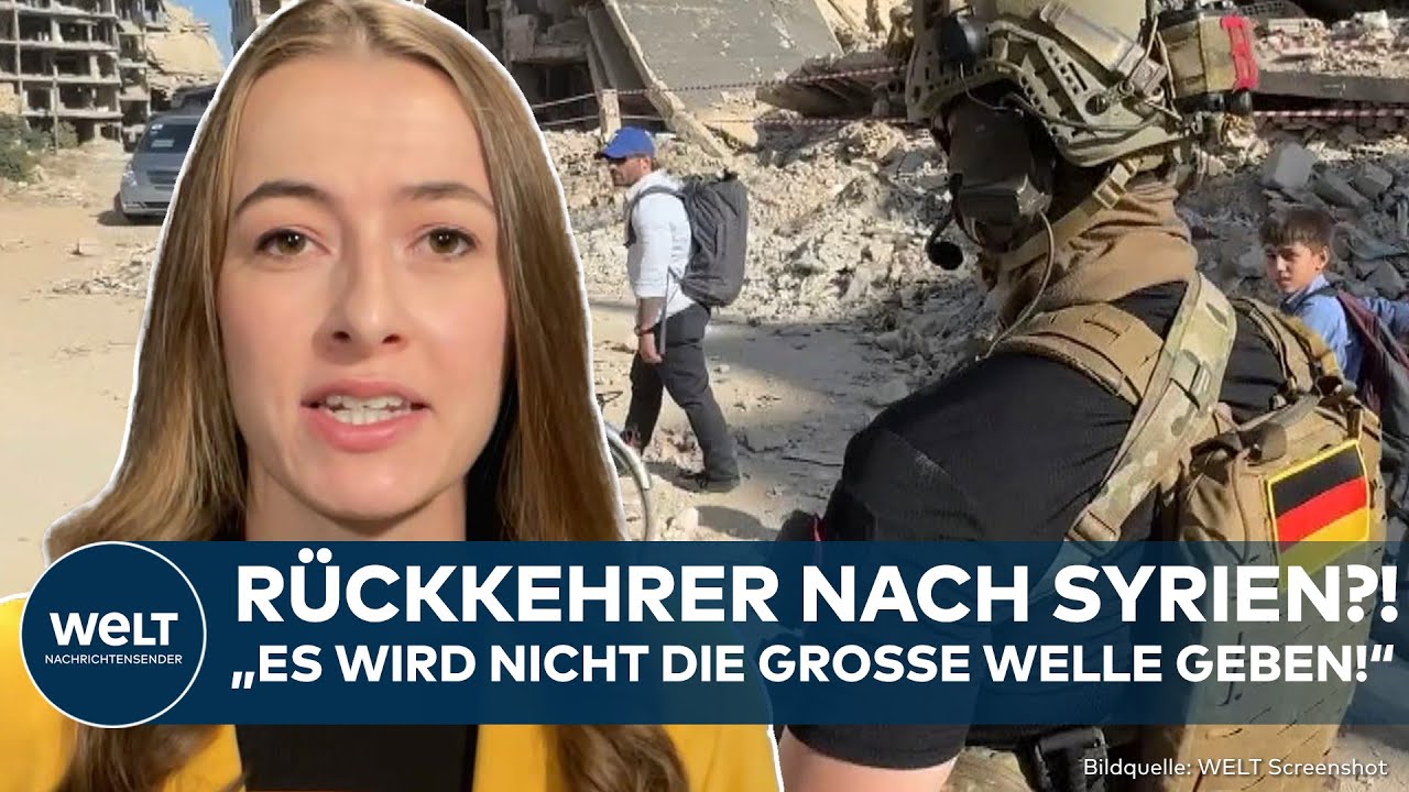 DEUTSCHLAND: Rückkehrer nach Syrien? Brisante Aussage von Wadephul beim Besuch in Damaskus