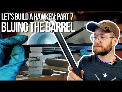 Let's Build a Traditions St. Louis Hawken | How-To Series Part 7: How to Blue Your Barrel