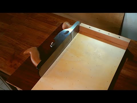 I Build #SHOOTING #BOARD To Use With My #Dictum N.62 Low Angle #Plane
