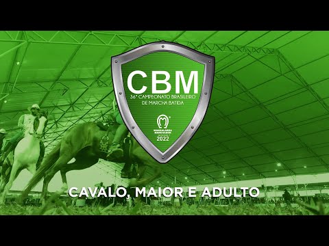 CBM MARCHA BATIDA 2022 - CAVALO, MAIOR E ADULTO