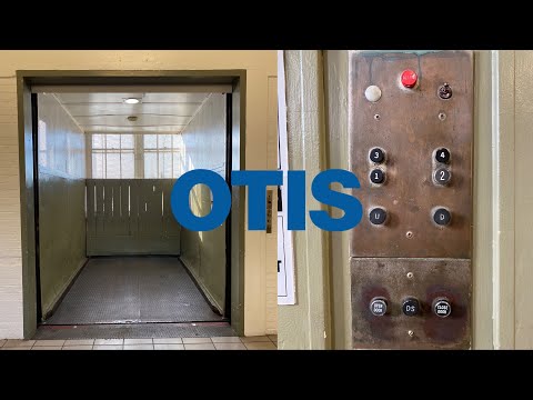 EPIC Vintage Otis Traction Freight elevator @ The American Industrial Center - San Francisco, CA
