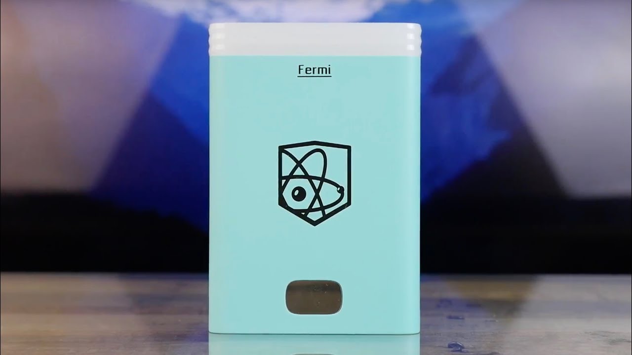 Портативна батарея Fermi 10000 mAh white (D01) video preview