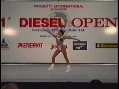 Alexandra Alves (Portugal) - 1993 Diesel International Aerobic Open