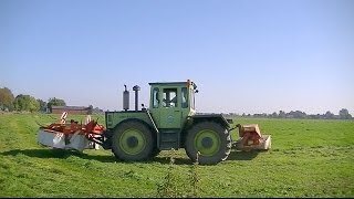 preview picture of video 'MB Trac 1400 Turbo mit Mähwerk / MB Trac 1400 Turbo with mower'