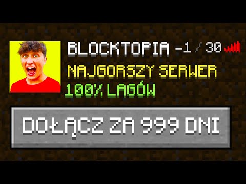 The WORST Minecraft CZVJNIK SERVER