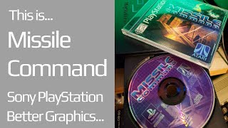 This is Missile command for the Playstation