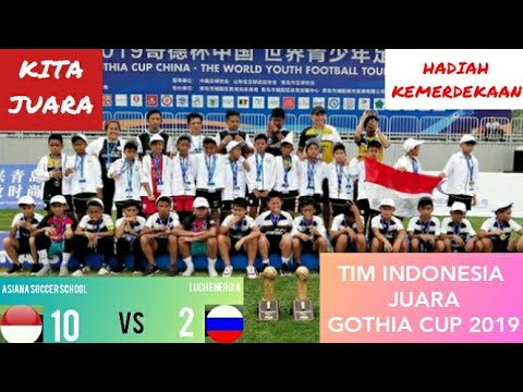 Tim indonesia Juara Gothia cup u10