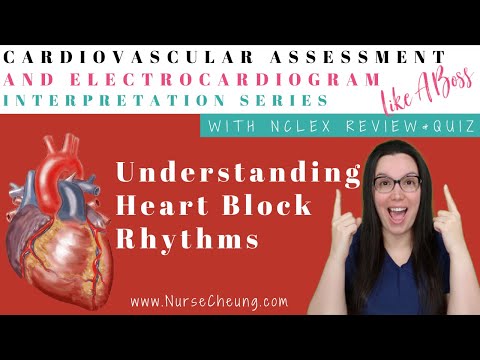 Heart Blocks Rhythms | Cardiovascular Assessment & ECG Interpretation Like A Boss