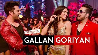 Galla goriya aaja soniye lyrics video - YouTube