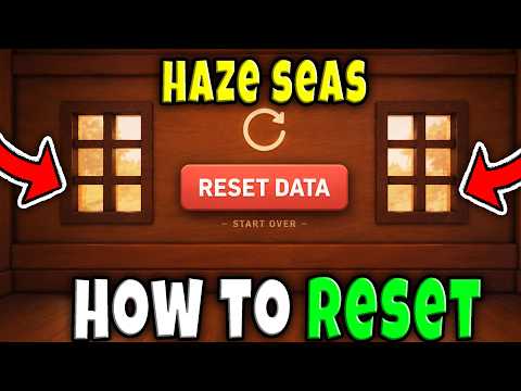 How to RESET DATA in HAZE SEAS Roblox