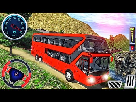 Uphill Offroad Tourist Coach Bus Driver Simulator 3D - Android Gameplay