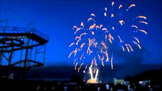 preview picture of video 'Brean fireworks - July 2014'