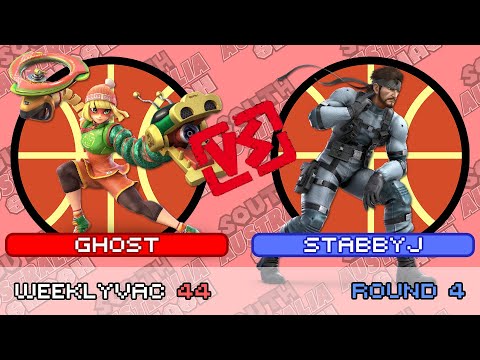 WeeklyVac 44 - SSBU - Ghost (Min Min) vs StabbyJ (Snake)