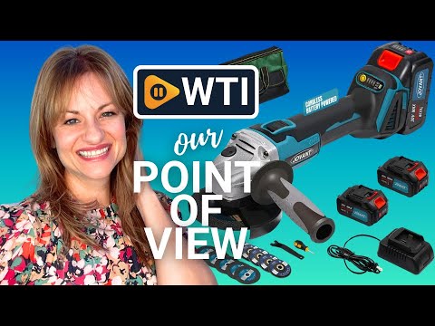 20V Cordless Angle Grinder - WTI product video review