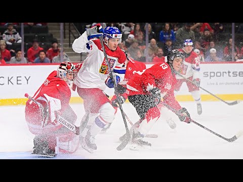 Highlights from Canada vs. Czechia in the semifinals at the 2026 World Juniors