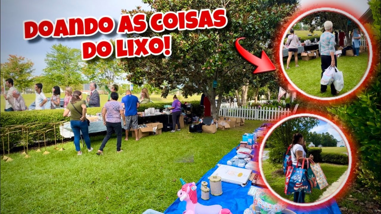 Dumpster diving! Doando tudo que encontramos no lixo dos Estados Unidos!🇺🇸😱