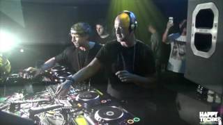 Pig & Dan b2b Lexlay - Live @ Happy Techno, City Hall, Barcelona 2016