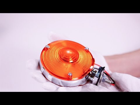 Signal LED Light Double Face Waterproof with Amber Color Review| PARTSam