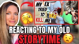 My Ex Tried to Kill Me 👀 🚨 (Reaction to My Old Storytime)
