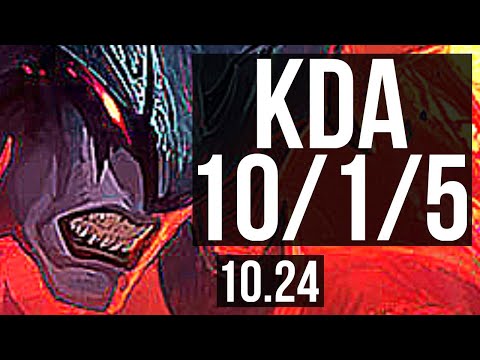 AATROX vs DARIUS (TOP) | 10/1/5, 700+ games, Dominating | KR Diamond | v10.24