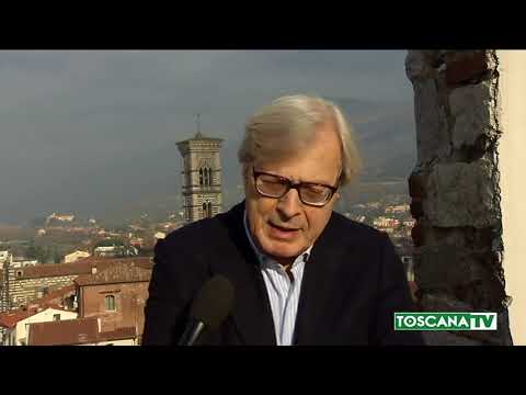 2017-12-06 PRATO - SGARBI SHOW, VISITA A SORPRESA AL PRETORIO E AL DUOMO