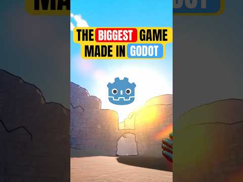 This is the BIGGEST game made in GODOT! #godot #gameengine #gamedev #multiplayergame #newgame