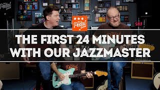 Video thumbnail for Our New Fender Jazzmaster: The First 24 Minutes – That Pedal Show by That Pedal Show