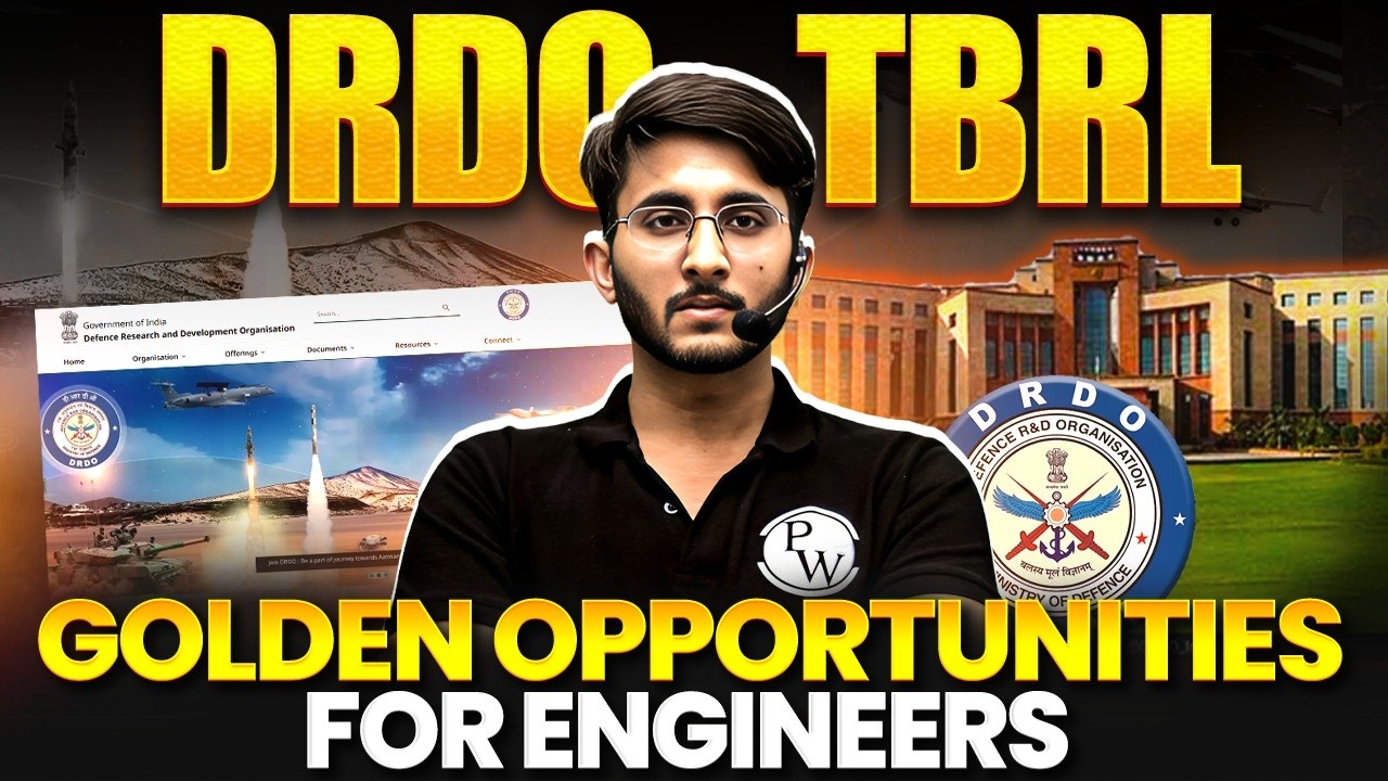 DRDO TBRL Vacancies | Golden Opportunities For Engineers