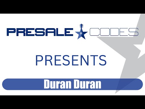 Duran Duran Presale Code