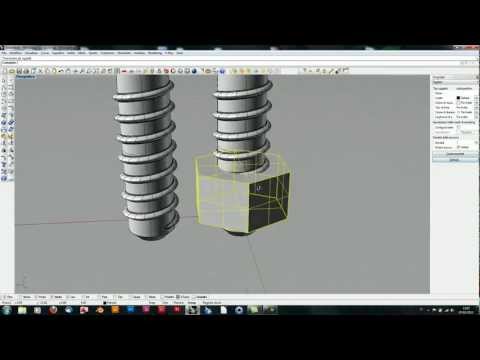 Rhino Lezione 25 - Filettatura