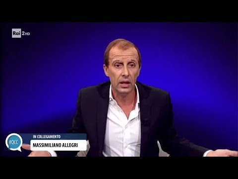 Massimiliano Allegri (Ubaldo Pantani) live - Quelli che il calcio 04/11/2018