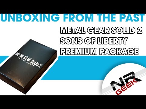 Metal Gear Solid 2 - Sons of Liberty - Premium Package - Unboxing from the past (1080p, 60fps)