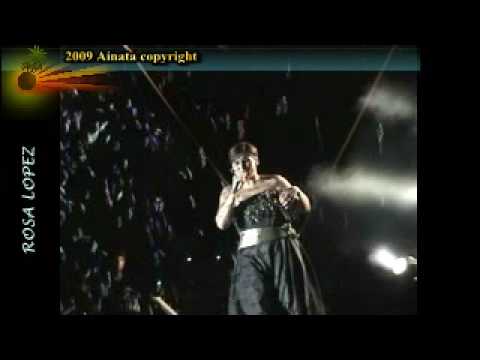 ROSA LOPEZ - "No hay nada más en mi corazón" Concierto MONTEFRÍO (Granada) 8 Agosto 2009