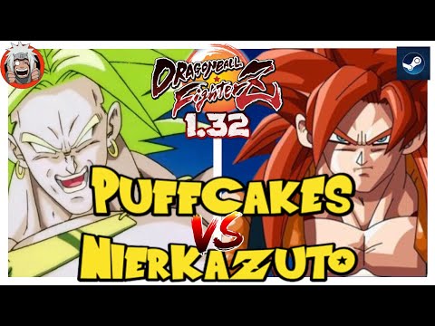 DBFZ PuffCakes vs NieR_Kazuto (TGohan, Broly, GokuSSJ) Vs (GogetaSS4, Vegeta, GokuSSJ)