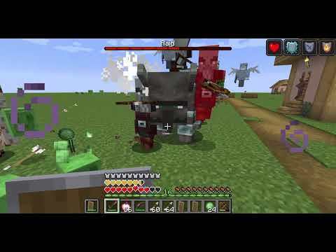Minecraft Raid on Hard difficulty