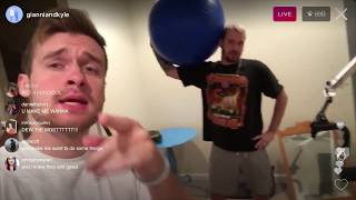 gianni & kyle // pop a pill (official lyric video) [prod. by kojo a. x nicky quinn]