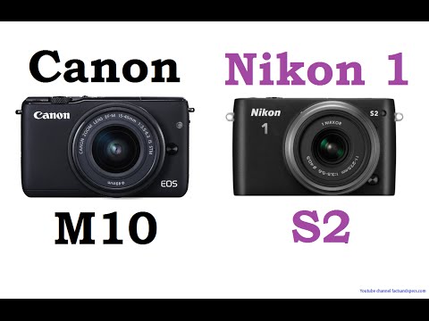 Canon EOS M10 vs Nikon 1 S2