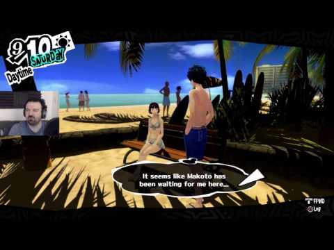 Persona 5 playthrough pt286 - Beachside Stroll w/a Special Someone/COLLISION