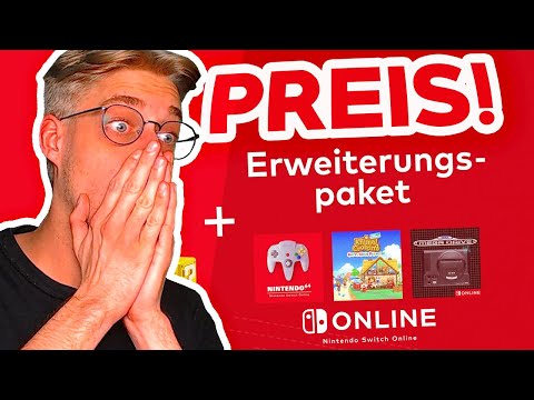 Abzocke? PREIS & RELEASE für Nintendo Switch Online + Erweiterungspaket - Übersichtstrailer Reaction