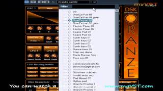 Video thumbnail for DSK OranZe - Free VST - myVST Demo by myVST