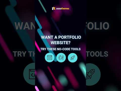Top Tools to Build a Portfolio Website Without Coding 🚀