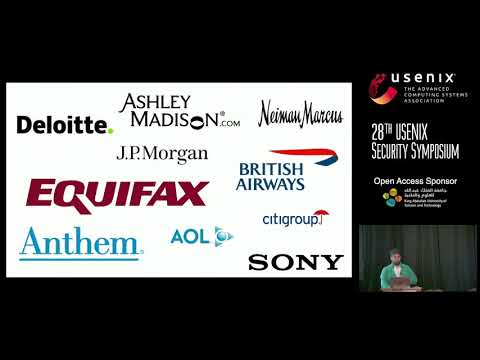 USENIX Security '19 - Embracing the "Hack." A Better Strategy for Team-Defense