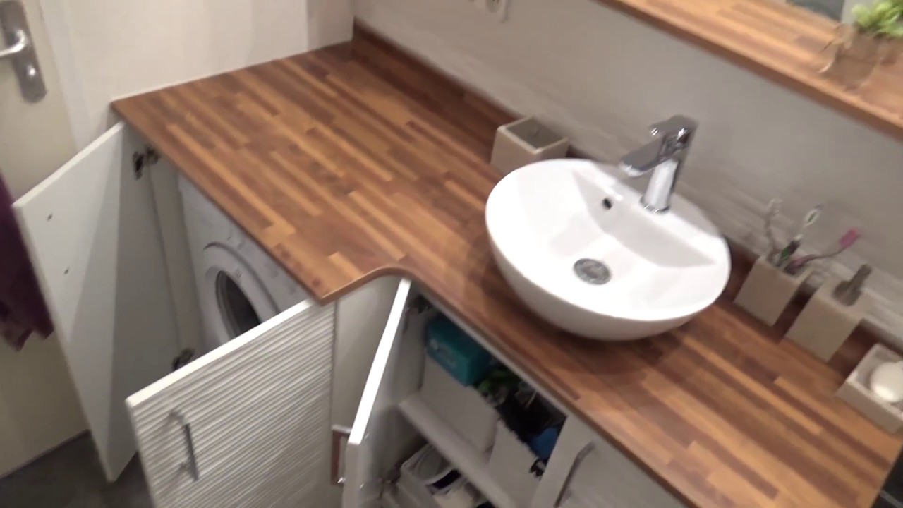 Modèle de meuble Salle de bain Louis / Lave Linge intégré par Atlantic Bain